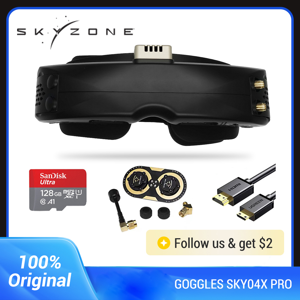 Skyzone Sky04X Pro Oled Fpv Goggles - Lunettes FPV Skyzone SKY04X PRO 5.8GHz