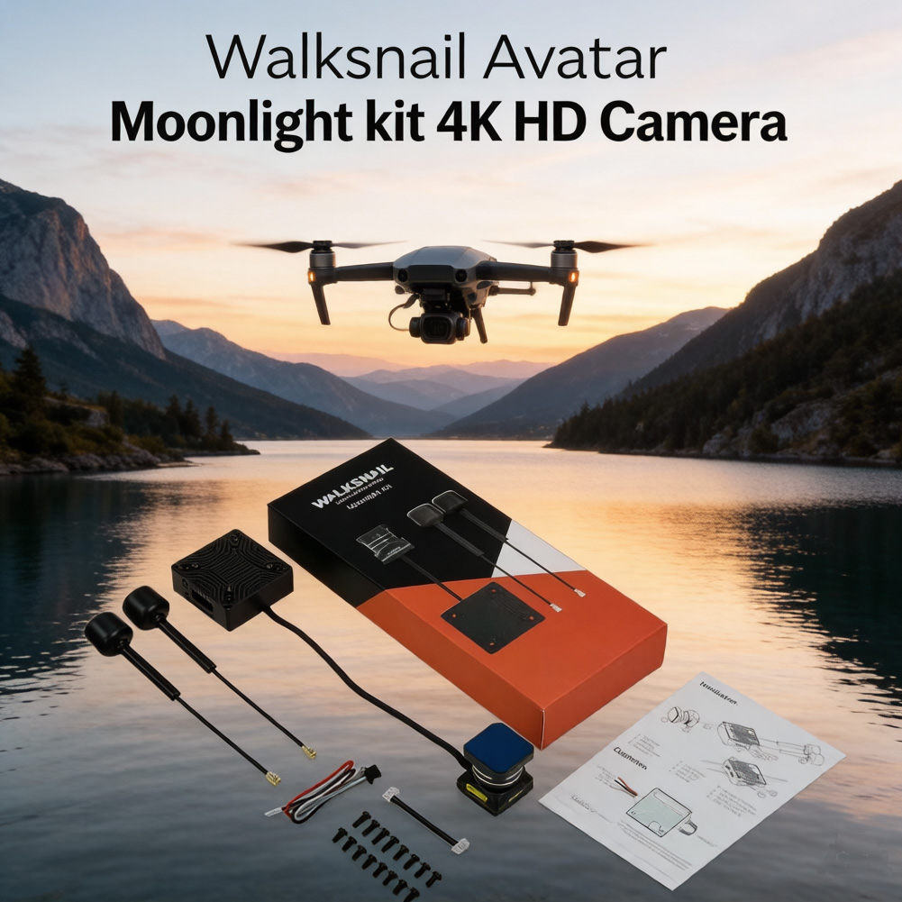 Walksnail Avatar Hd Moonlight Kit 4K - Kit Caddx Walksnail Avatar Moonlight, caméra