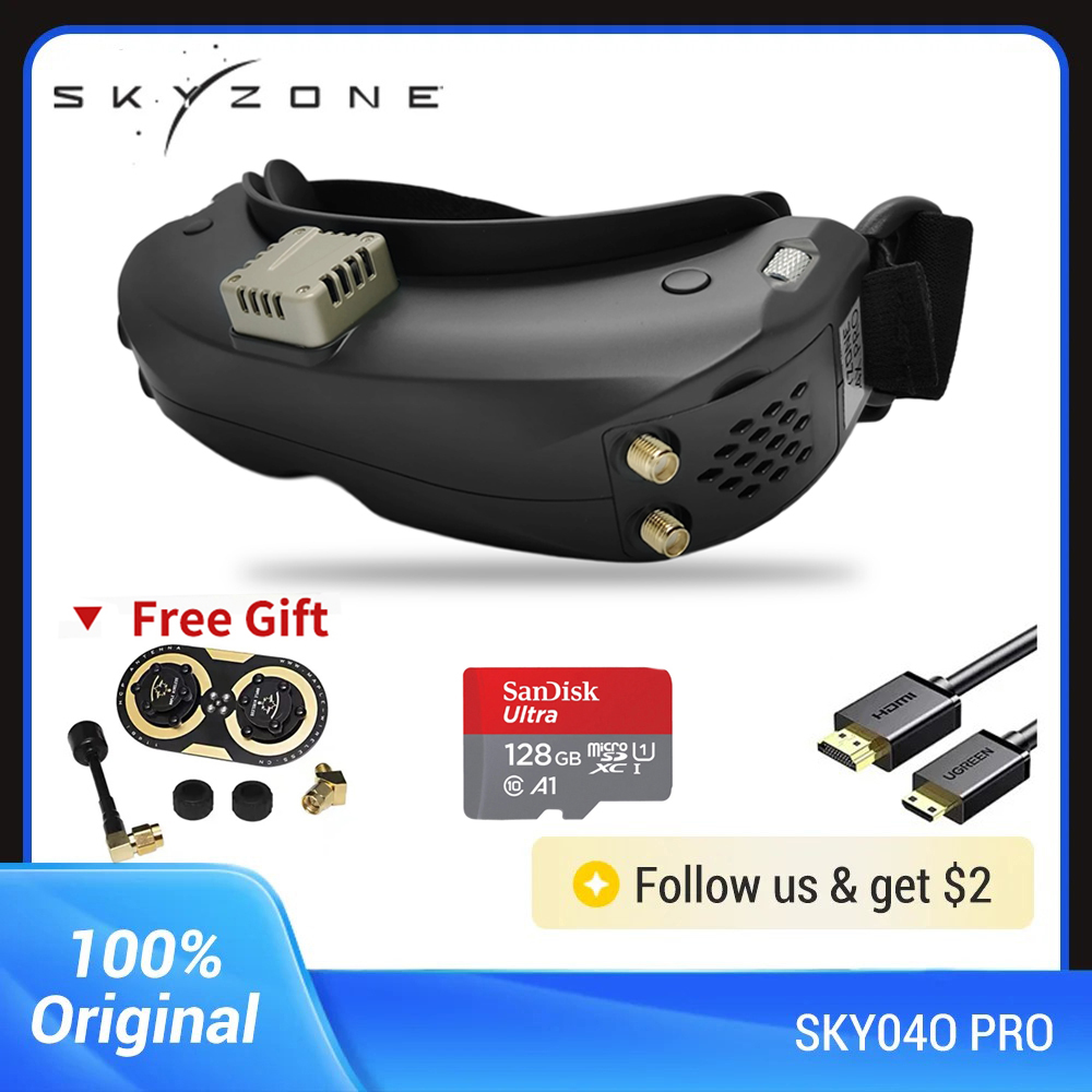 Skyzone Sky04O Pro Fpv Goggles - Lunettes FPV OLED Skyzone SKY04O PRO