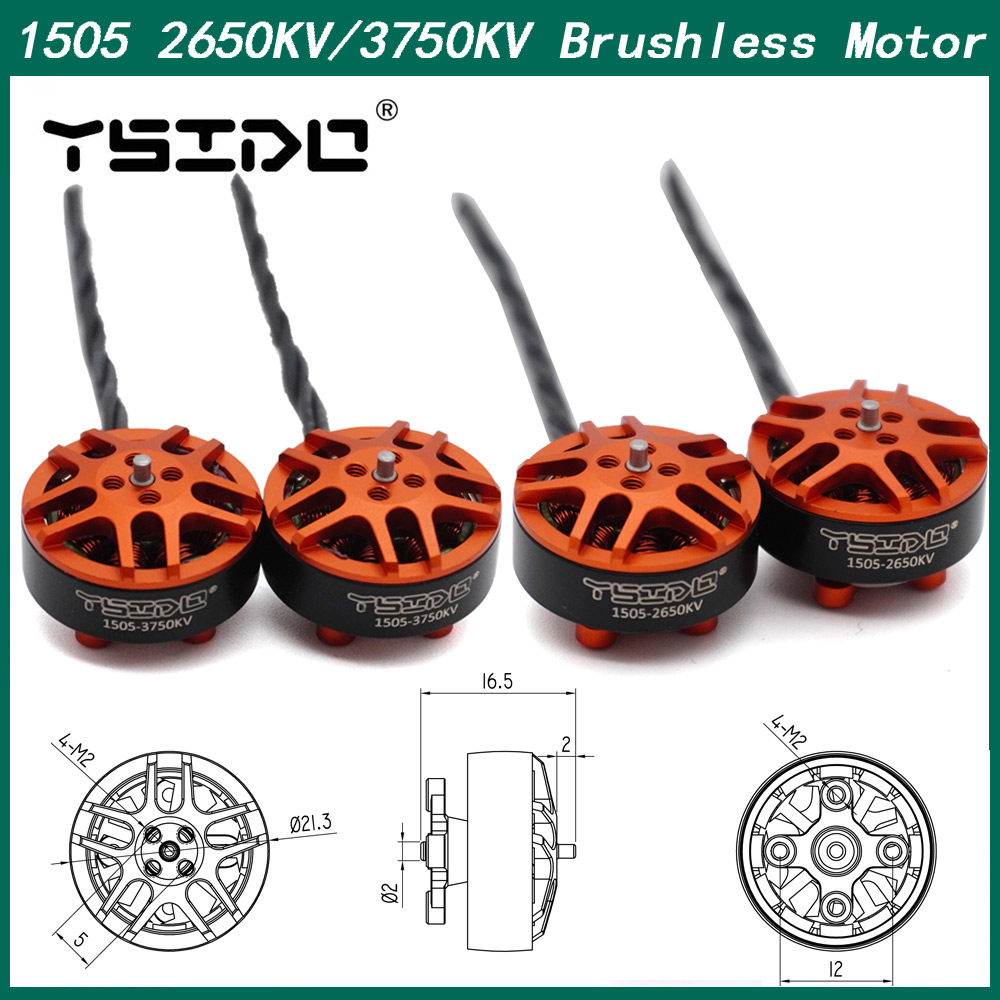 Walksnail Avatar Hd Goggles X - 4 Moteurs Brushless Électriques YSIDO 1505