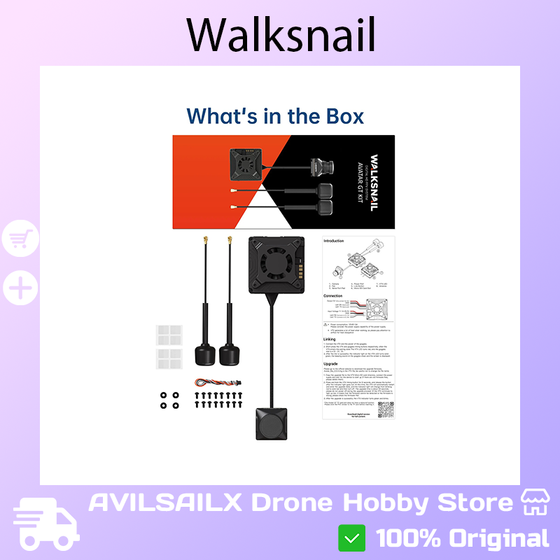 Kit FPV Walksnail Avatar GT Ma - Walksnail Avatar Gt Kit 2W Vtx avis et prix