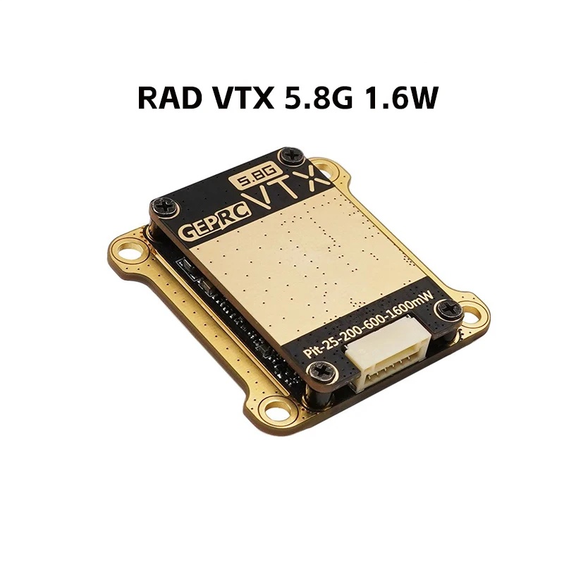 GEPRC RAD VTX 5.8G 1.6W 2.5W 4 - Geprc Rad Vtx 5.8G 2.5W avis et prix