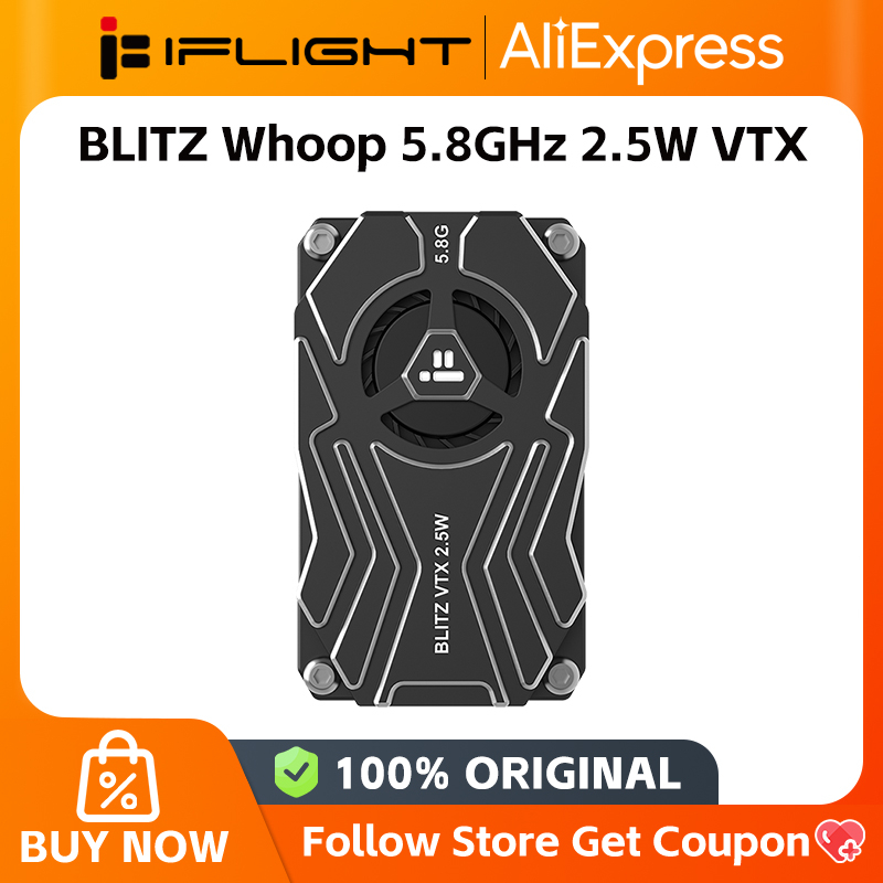 IFlight BLITZ Whoop 5.8G/4.9G  - Iflight Blitz 1.6W 5.8G Vtx avis et prix