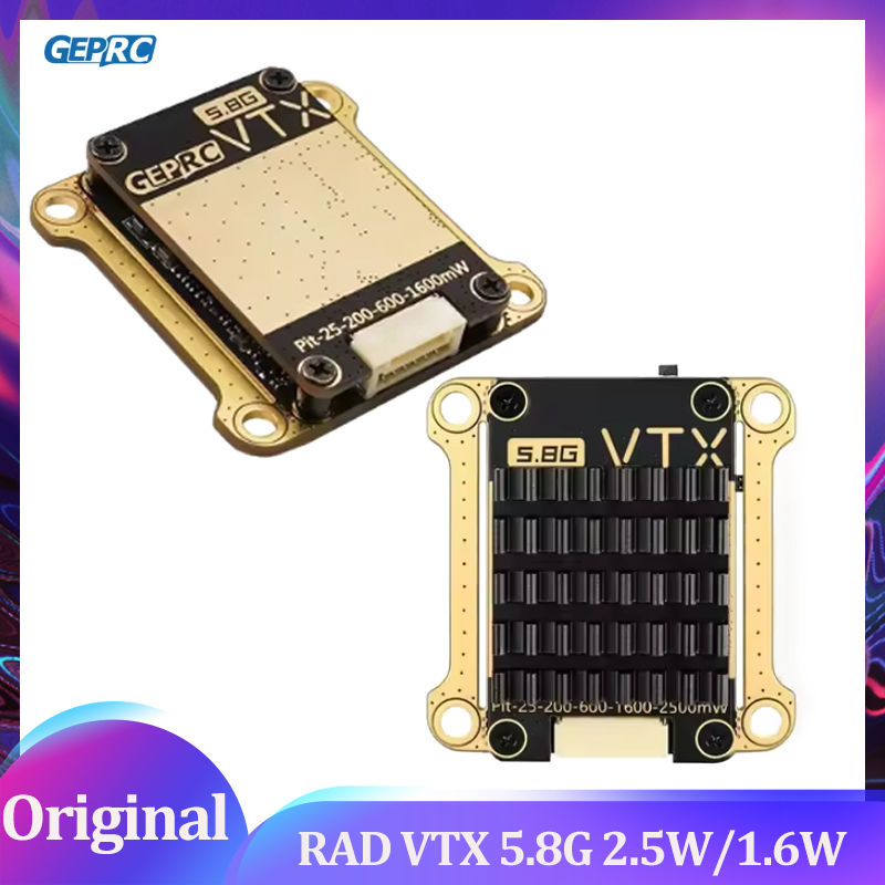 GEPRC RAD VTX 5.8G 1.6W 2.5W 4 - Geprc Rad Vtx 5.8G 2.5W avis et prix