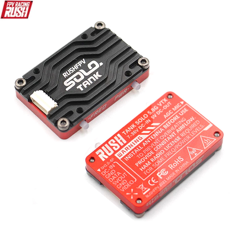 RUSH Solo Tank 5.8G VTX Transm - Foxeer Reaper Extreme 2.5W Vtx avis et prix