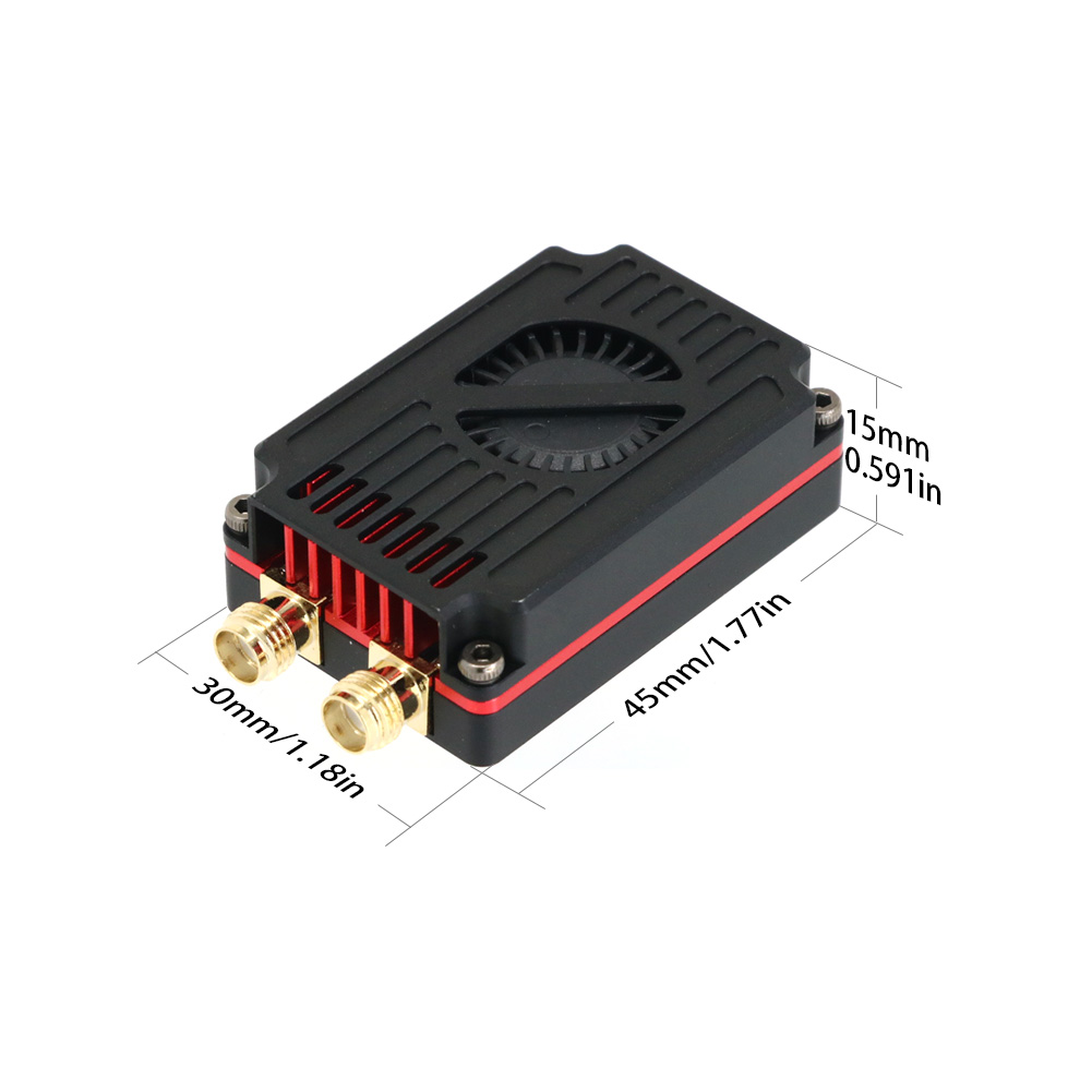 RUSHFPV 5.8G 2.5W VTX 4.9G 8+4 - Rushfpv Rush Max Solo 5.8G 2.5W Vtx avis et prix